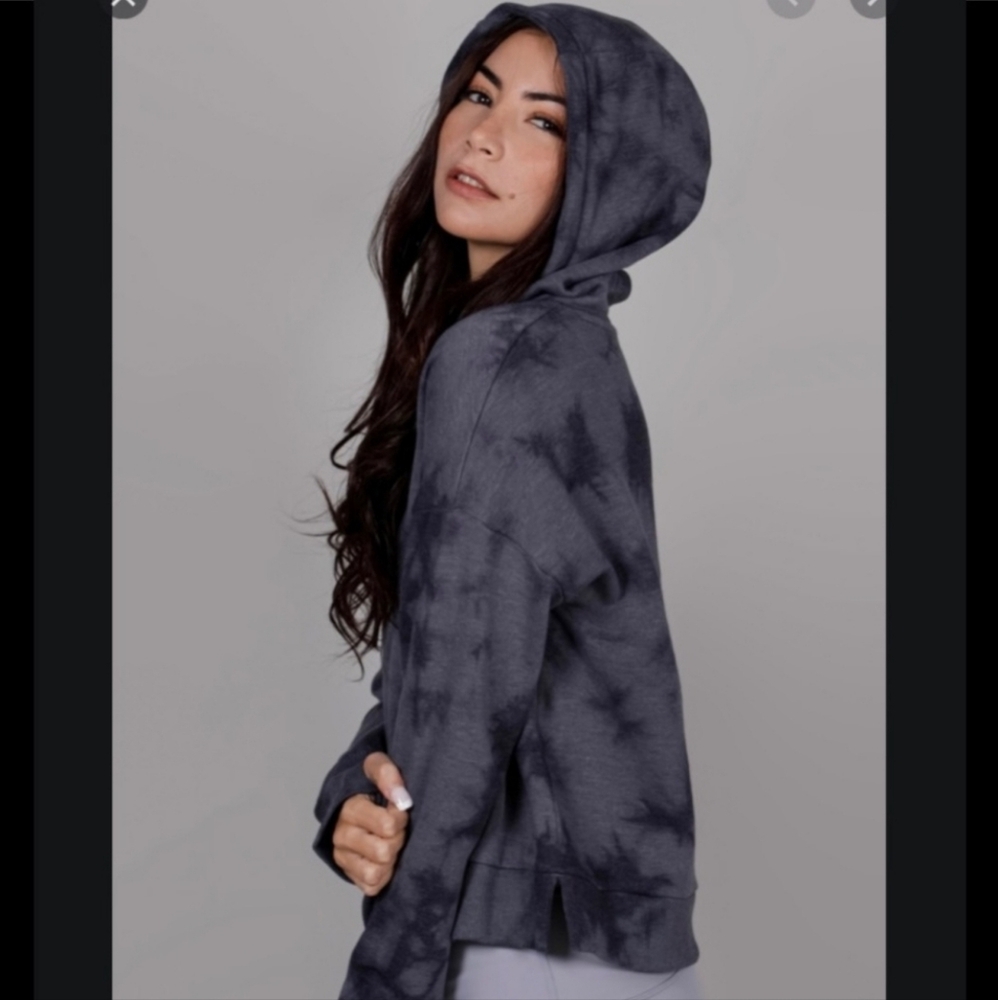 90 Degree By Reflex Cropped Sweatshirt Hoodie
